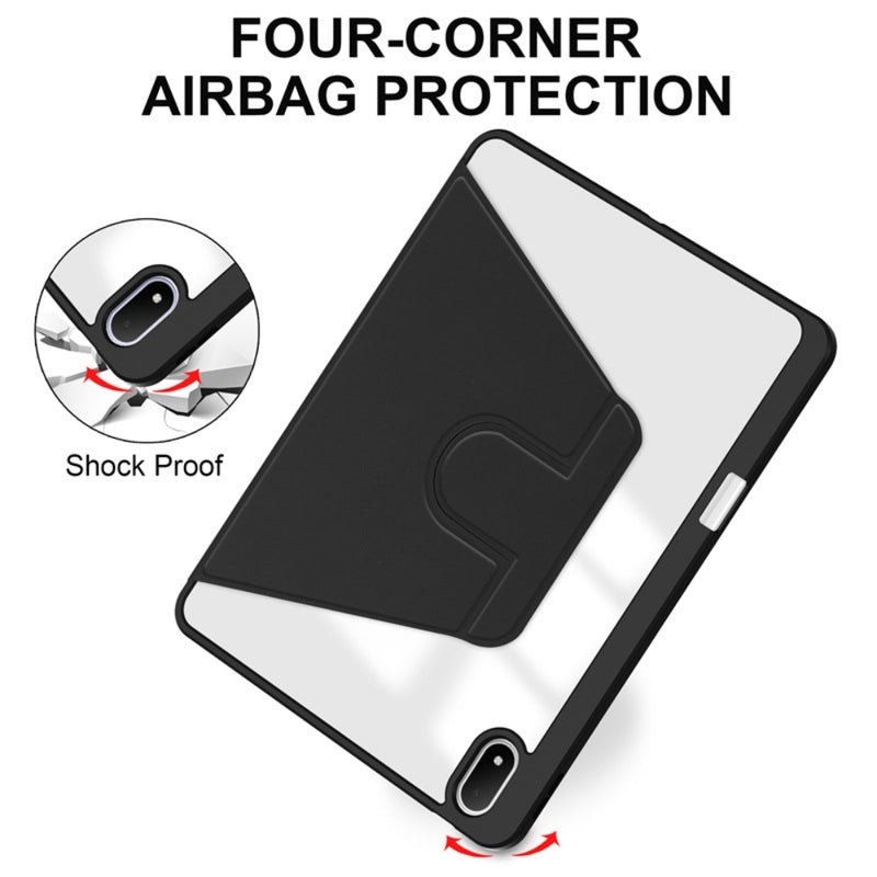 Cargue la imagen en el visor de la galería, [With Pen Slot] OPPO Pad 5 - Acrylic Transparent Rotating Stand Protective Case - Polar Tech Australia
