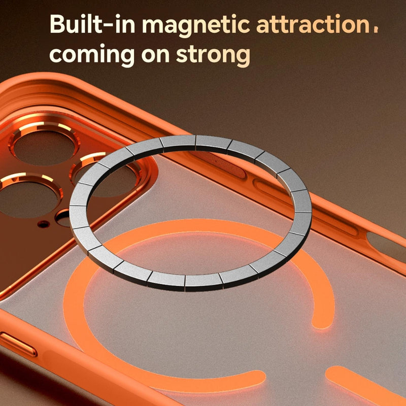 Cargue la imagen en el visor de la galería, Apple iPhone 18 Pro - Into Semi-Transparent Matte Magnetic Phone Case
