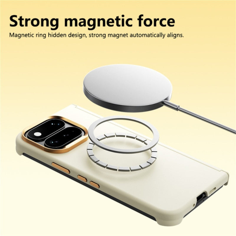 Load image into Gallery viewer, Google Pixel 11 Pro Fold - ABEEL Skin-friendly Feel Magsafe Liquid Silicone Phone Case
