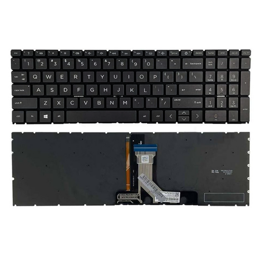 HP 17-CN 17-CP 17S-CU 470 G8 TPN-L140 TPN-L139 Series - Laptop Keyboard With Back Light US Layout - Polar Tech Australia