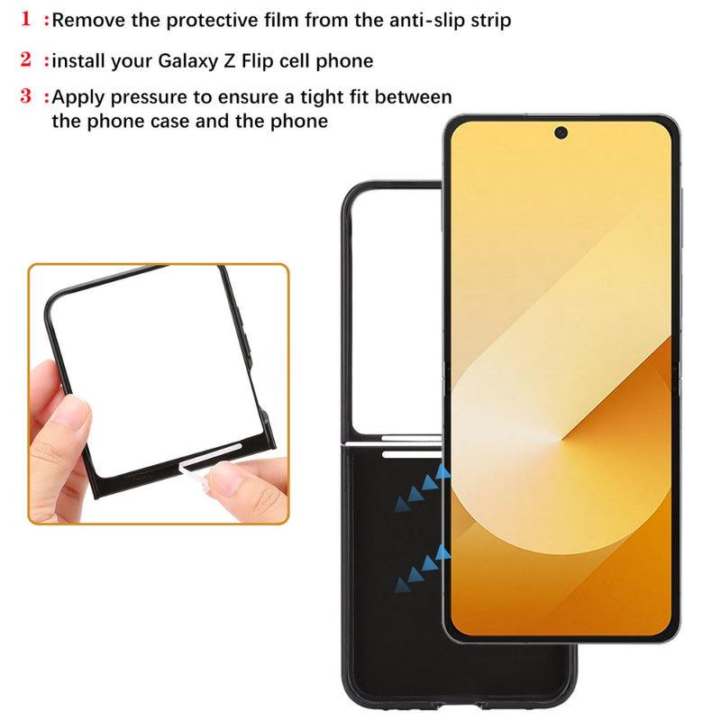 Cargue la imagen en el visor de la galería, Samsung Galaxy Z Flip8 5G - MagSafe Magnetic Wallet Phone Case with Side Card Holder
