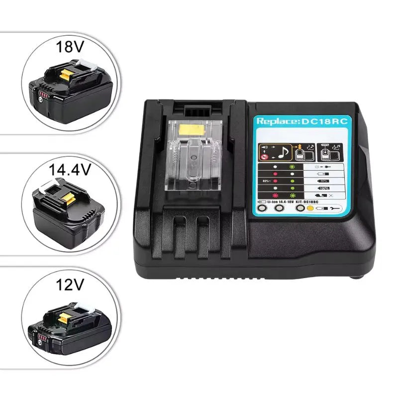 Chargez l&#39;image dans la visionneuse de la galerie, Replacement Charger For Makita 14V-18V Electrical Tool Li-ion Battery - Polar Tech Australia
