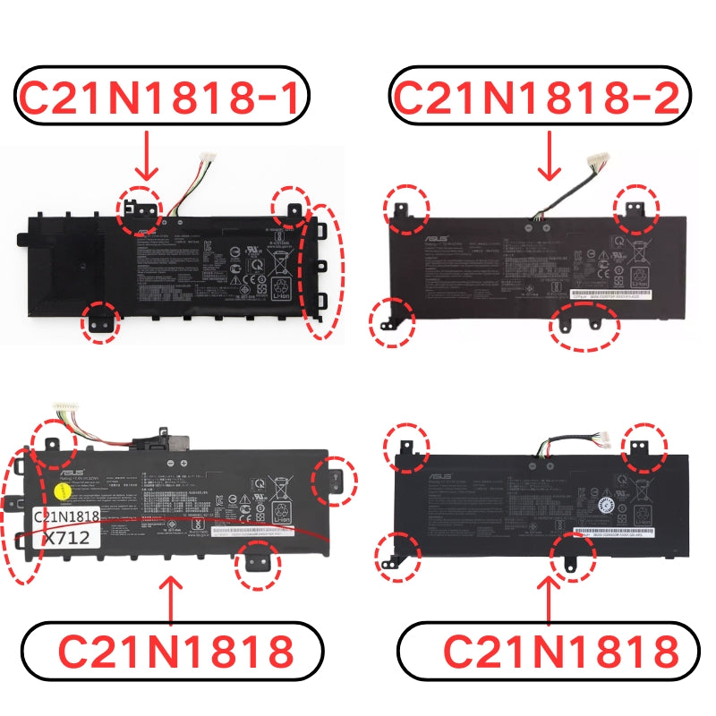Load image into Gallery viewer, [C21N1818 / C21N1818-1 / C21N1818-2] ASUS VivoBook X412 / X512 / X712 Series - Replacement Battery - Polar Tech Australia
