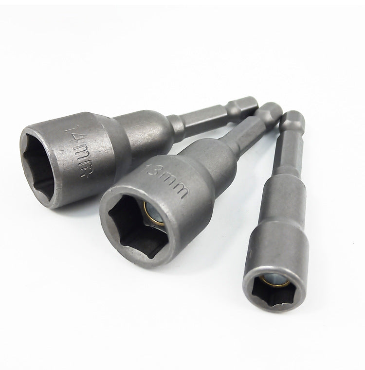 Load image into Gallery viewer, [12 in 1] Magnetic Suction Imperial &amp; Metric Hex Shank Nut Setter Driver Drill Bit Socket Set
