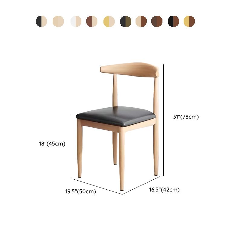 Chargez l&#39;image dans la visionneuse de la galerie, Comfortable PU Leather Office Restaurant Dining Chair
