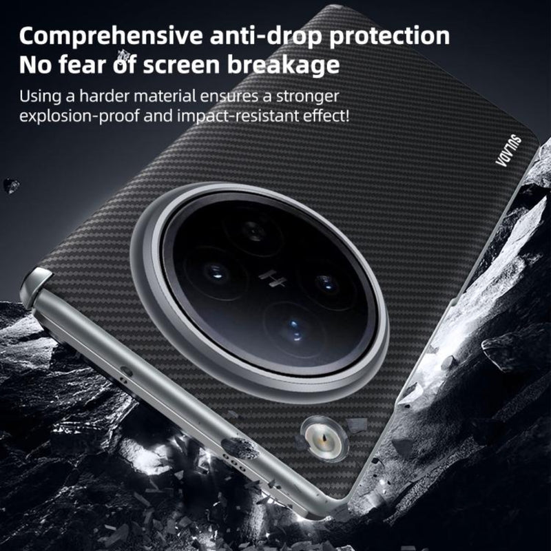 Load image into Gallery viewer, OPPO Find N6 - Kevlar Texture PC Shockproof Phone Case - Polar Tech Australia
