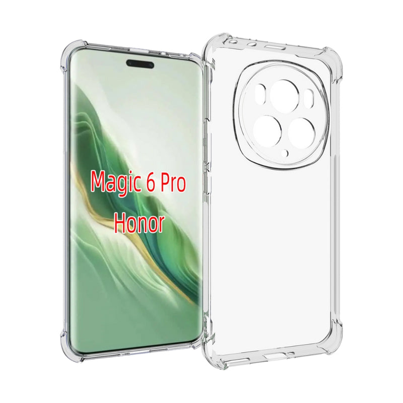 Cargue la imagen en el visor de la galería, Honor Magic6 Pro (BVL-AN16, BVL-N49) - Shockproof Non-slip Thickening TPU Phone Case
