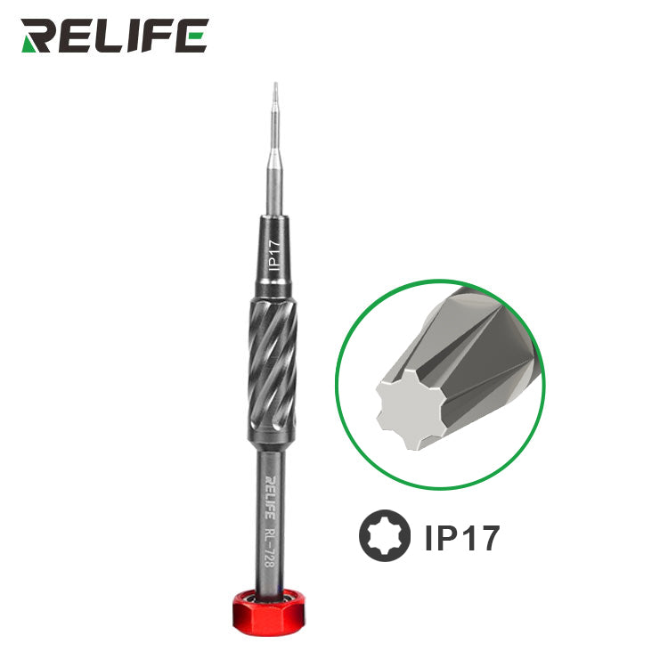 Cargue la imagen en el visor de la galería, [RL-728] Relife RL-728 S2 Steel Strong Magnetic Extra Hard Anti-slip 2D Screwdriver for Phone Repair
