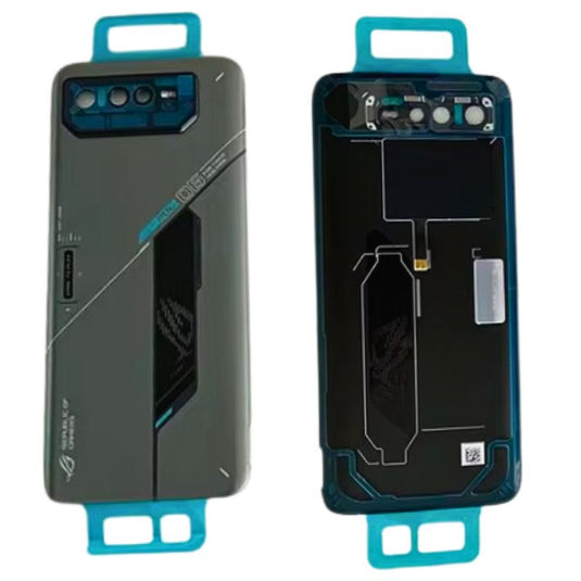 [With Camera Lens] Asus Rog Phone 6D - Back Rear Replacement Glass Panel Cover - Polar Tech Australia