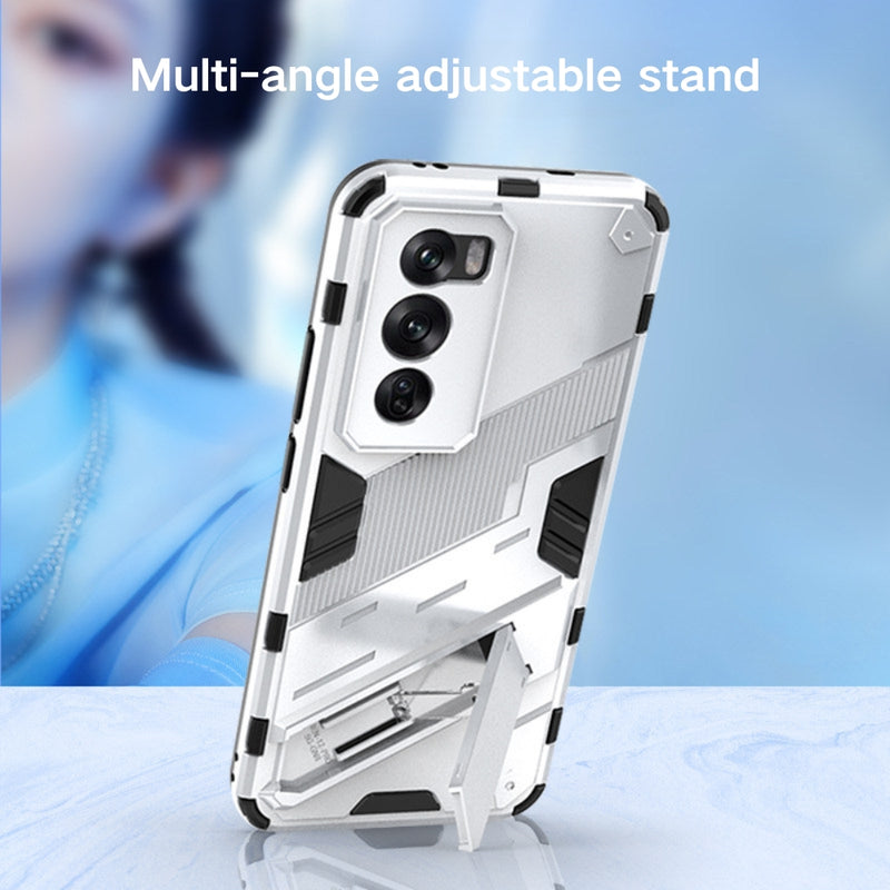 Load image into Gallery viewer, OPPO Reno12/Pro - Armored Style Shockproof Stand Phone Case - Polar Tech Australia
