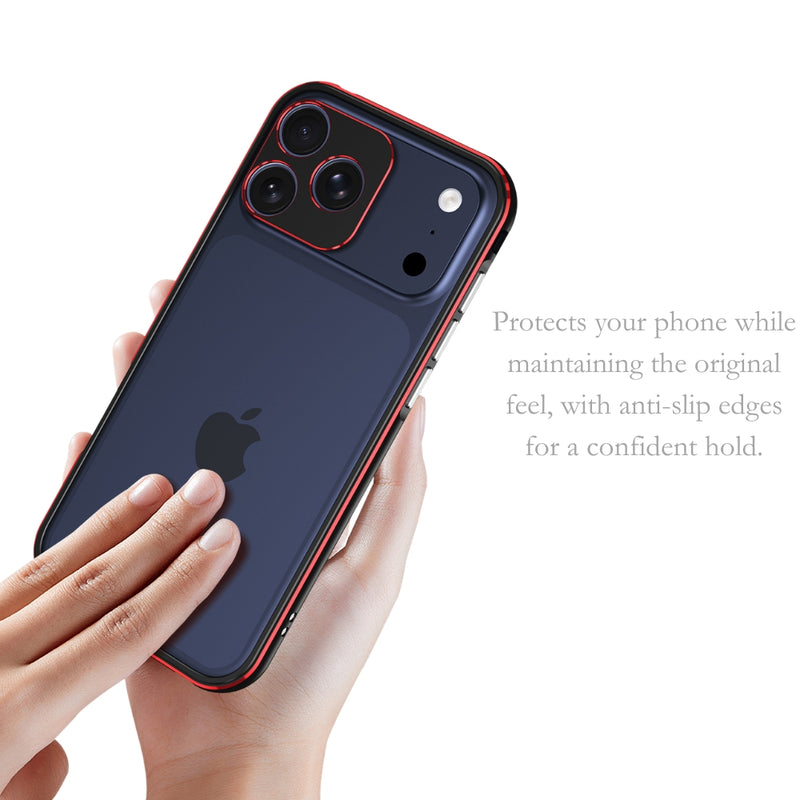 Load image into Gallery viewer, Apple iPhone 17 Pro - Aurora Series Metal Frame Phone Case
