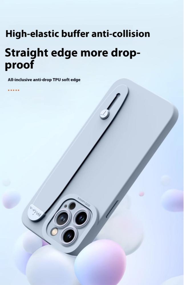 Load image into Gallery viewer, [Wrist Strap Bracket] Apple iPhone 12/Pro/Max - Washable Liquid Silicone Protective Case - Polar Tech Australia
