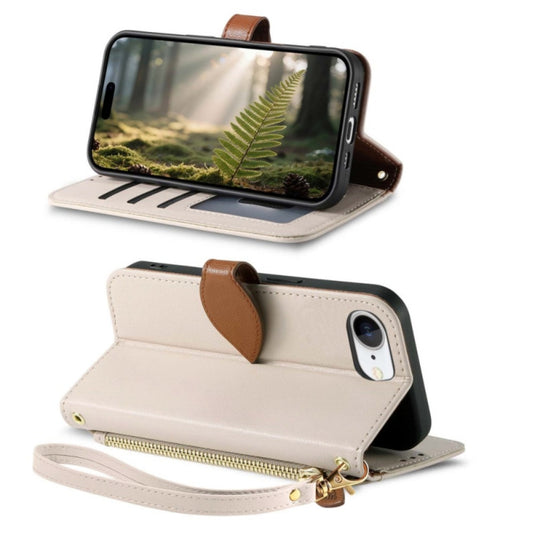 Apple iPhone 16e/17e - Leaf Design Flip Case with Magnetic Closure - Polar Tech Australia