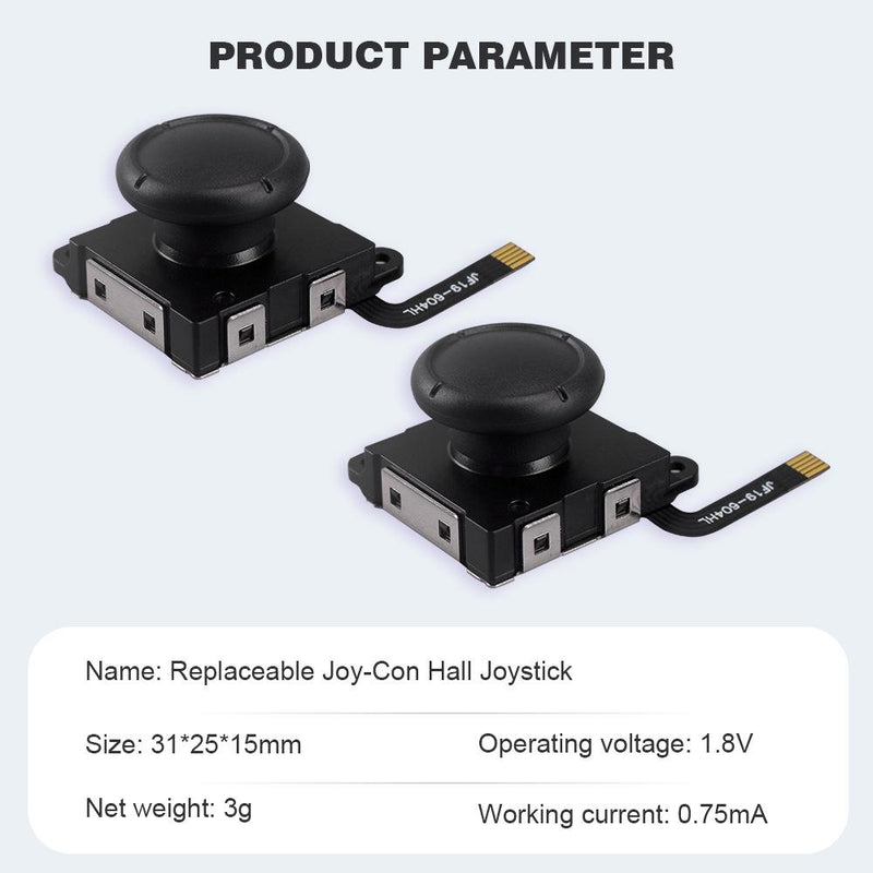 Cargue la imagen en el visor de la galería, Hall Effect Joystick for Nintendo Switch/OLED/Lite Joy-Con Electromagnetic Analog Stick with No Drift
