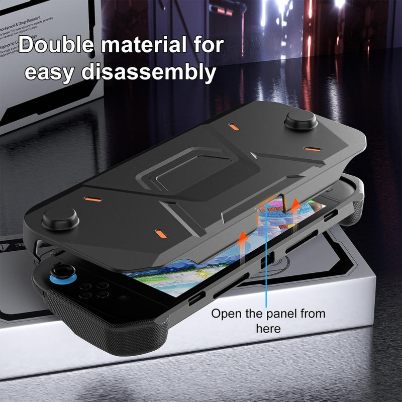 Cargue la imagen en el visor de la galería, Nintendo Switch 2 - XDcase Mecha Style TPU Middle Frame &amp; PC Front Cover Protective Case
