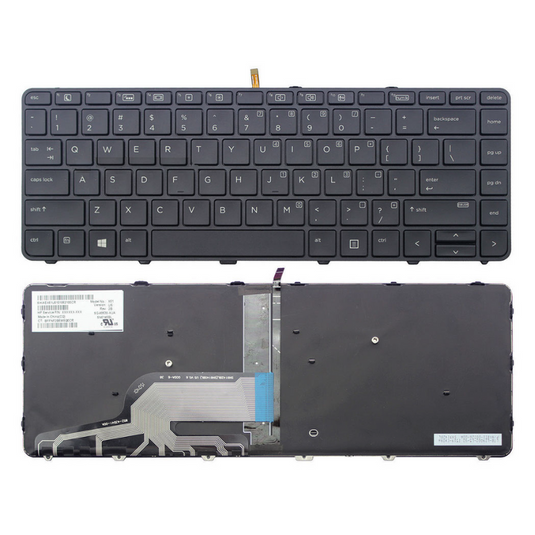 HP EliteBook 430 G3 440 G3 445 G3 640 G2 645 G2 440 G4 446 G3 Series - Laptop Keyboard With Back Light US Layout - Polar Tech Australia