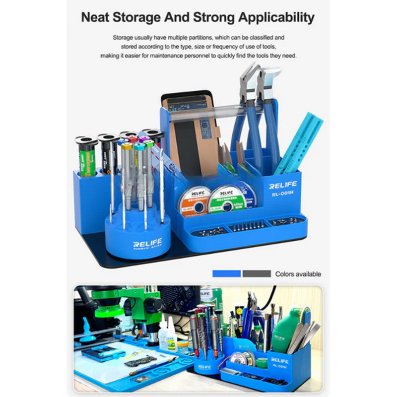 Chargez l&#39;image dans la visionneuse de la galerie, [RL-001H] Rotatable Storage Box Tools Accessories Placement Rack - Polar Tech Australia
