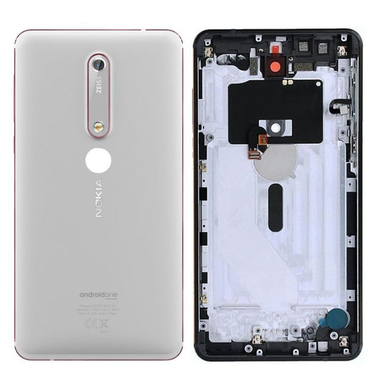 [With Camera Lens] Nokia 6.1 (TA-1043) Back Rear Housing Frame - Polar Tech Australia