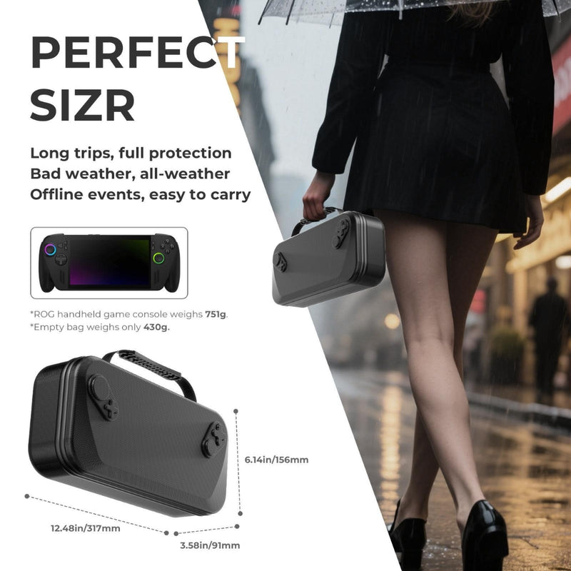Cargue la imagen en el visor de la galería, Hard Shell Carrying Case for ASUS ROG Xbox Ally X / Ally Portable Travel Bag Zipper Protective Cover
