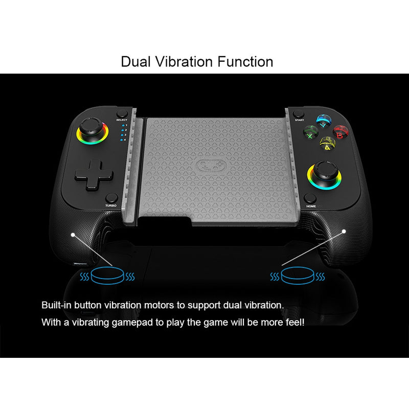 Load image into Gallery viewer, Switch Multi-Function Bluetooth Wireless Game Controller, Compatible with Android/iOS, Dual Vibration, 6-Axis Gyro, Turbo Function

