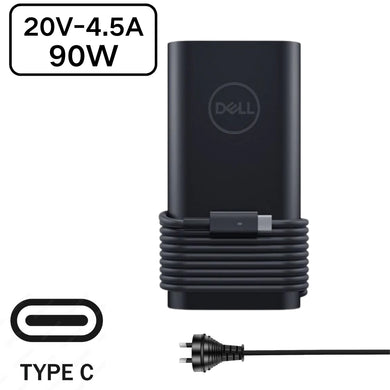 [20V-4.5A/90W][Type-C] Dell Latitude Precision XPS Laptop AC Wall Travel Super Fast Charger Travel Adapter - Polar Tech Australia