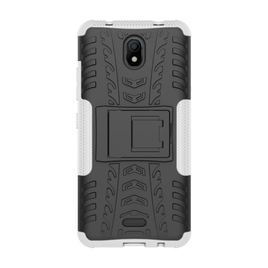 Nokia C100 - Tire Texture TPU + PC Phone Case with Holder