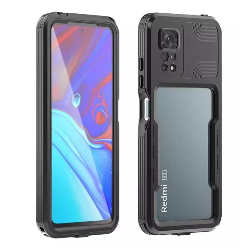 Chargez l&#39;image dans la visionneuse de la galerie, [Mars Series] Xiaomi Redmi Note 11 Pro 5G - Shellbox Full Covered Waterproof Heavy Duty Tough Armor Case - Polar Tech Australia
