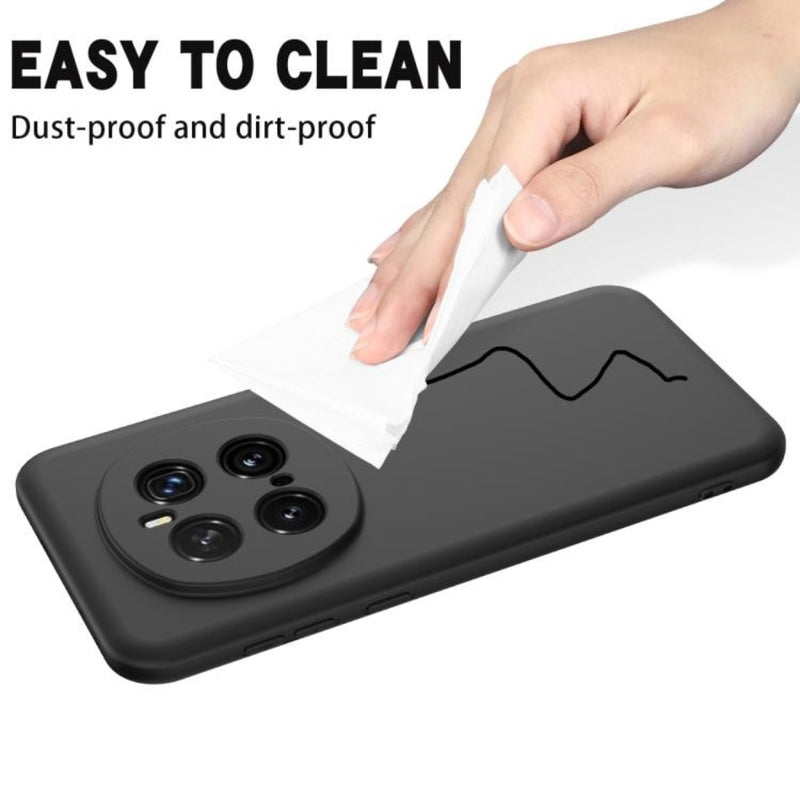 Cargue la imagen en el visor de la galería, Honor Magic7 (PTP-AN00) - Solid Color Liquid Silicone Dropproof Full Coverage Phone Case
