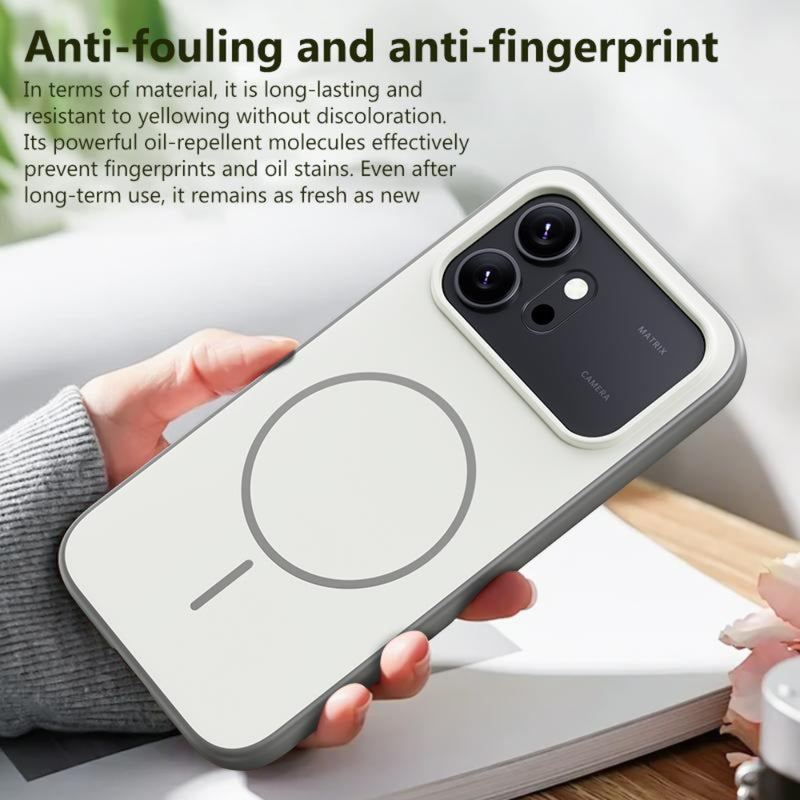 Cargue la imagen en el visor de la galería, Honor 600 Pro - Skin Feel Magnetic Full Coverage Phone Case
