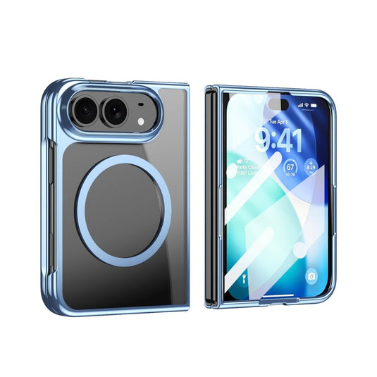 Apple iPhone Ultra - Clear Plated Magnetic Integrated Film Phone Case
