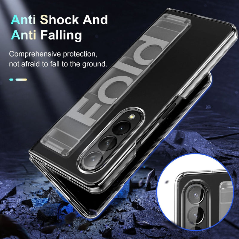 Chargez l&#39;image dans la visionneuse de la galerie, Samsung Galaxy Z Fold 3 (SM-F926) - Silicone Wristband Holder Foldable Phone Case - Polar Tech Australia
