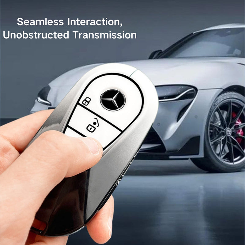Load image into Gallery viewer, Mercedes Benz Stylish with Cool Shockproof Car Key Fob Protective Case Cover For Benz A, C, E, S, G-Class, GLA, GLB, GLC, GLE, GLS
