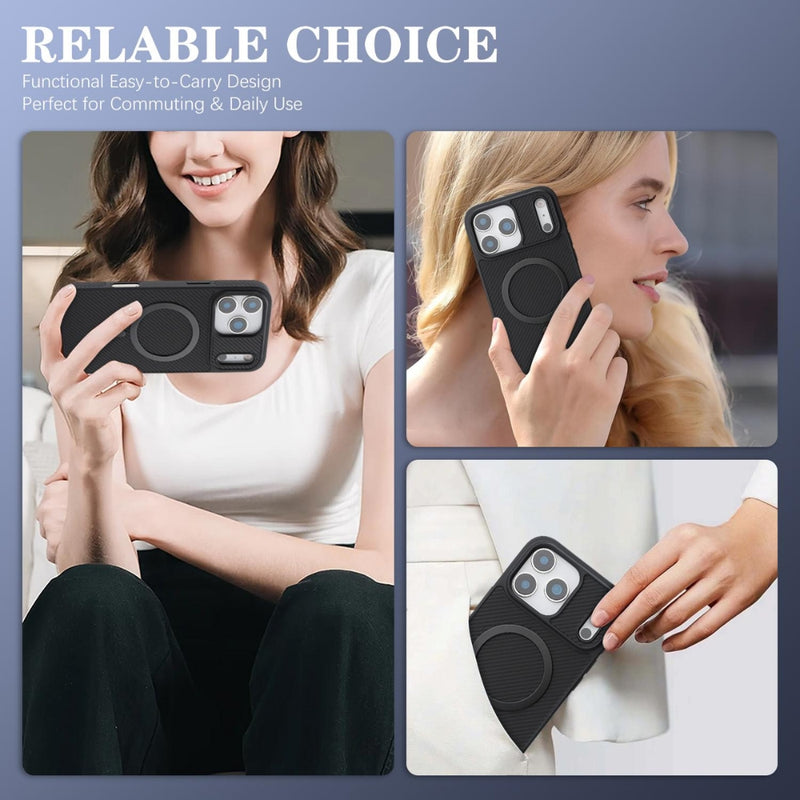 Chargez l'image dans la visionneuse de la galerie, Apple iPhone 18 Pro - Kalebol Carbon Fiber MagSafe Phone Case
