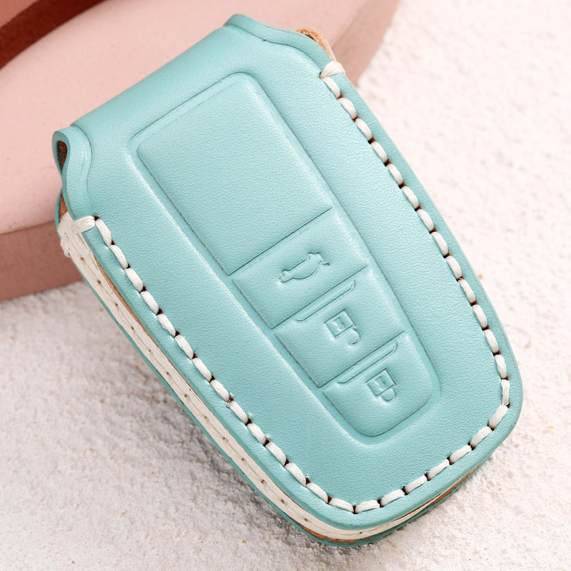 Chargez l&#39;image dans la visionneuse de la galerie, Toyota Genuine Leather Full Protection Car Key Fob Case Cover For Aygo, Yaris, Corolla, C-HR, Camry, GT86, GR Supra, Prius, Prado, Mirai, RAV4, Land Cruiser, Hilux, Proace

