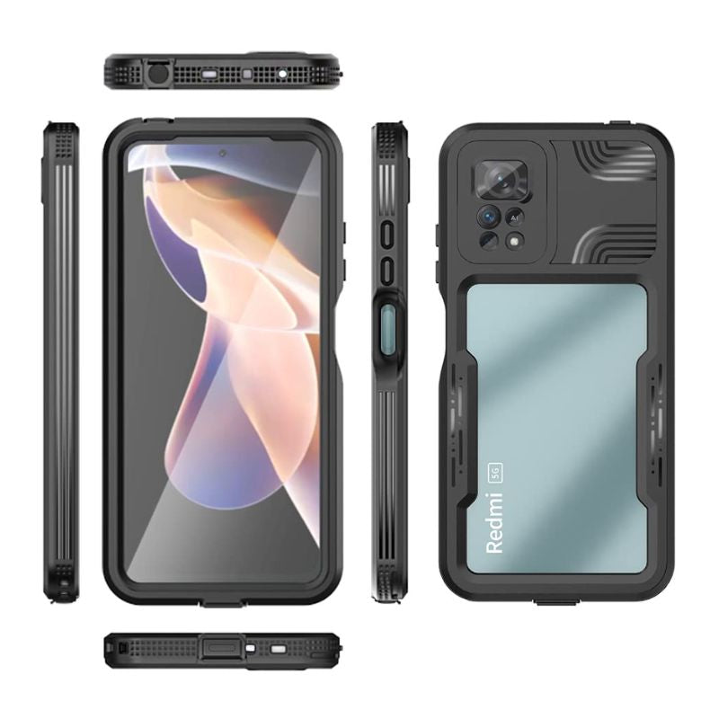 Chargez l&#39;image dans la visionneuse de la galerie, [Mars Series] Xiaomi Redmi Note 11 Pro 5G - Shellbox Full Covered Waterproof Heavy Duty Tough Armor Case - Polar Tech Australia
