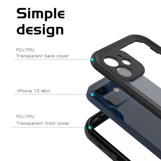 [FS Series] Apple iPhone 12 Pro Max - Redpepper Full Covered Waterproof Heavy Duty Tough Armor Case - Polar Tech Australia