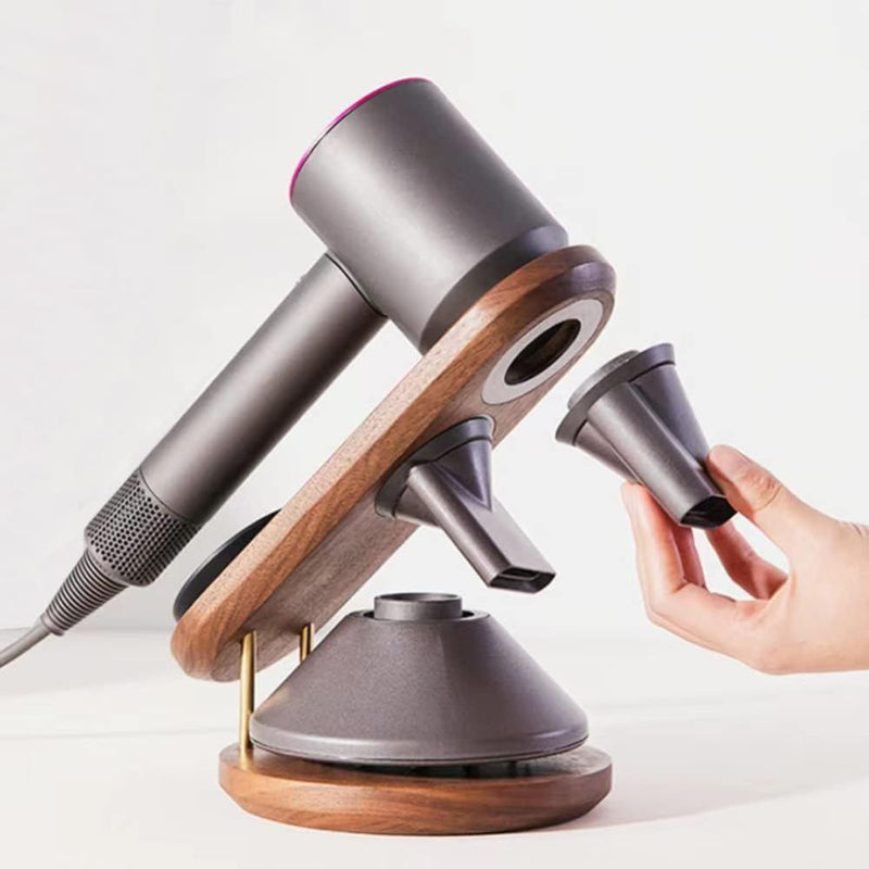 Load image into Gallery viewer, Dyson Supersoni Hair Dryer - Dryer Walnut Stand - Polar Tech Australia
