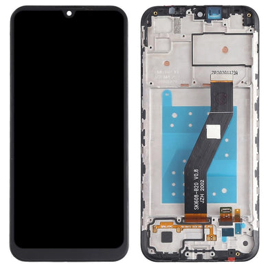 [With Frame] Motorola Moto E6s (XT-2053) - LCD Screen Display Digitizer Assembly - Polar Tech Australia