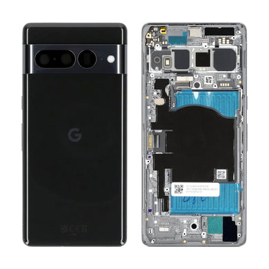 Google Pixel 7 Pro (GP4BC) - Rear Back Frame Housing Assembly With Camera Lens