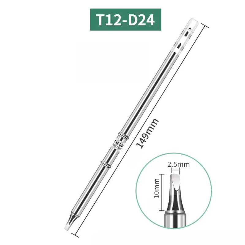 Load image into Gallery viewer, [BXSLLTDT] T12 Soldering Iron Tip with Integrated Heating Core - Polar Tech Australia
