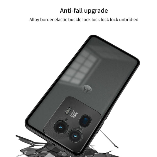 Motorola Moto X40 - Metal Frame Magnetic Shockproof Protective Case - Polar Tech Australia
