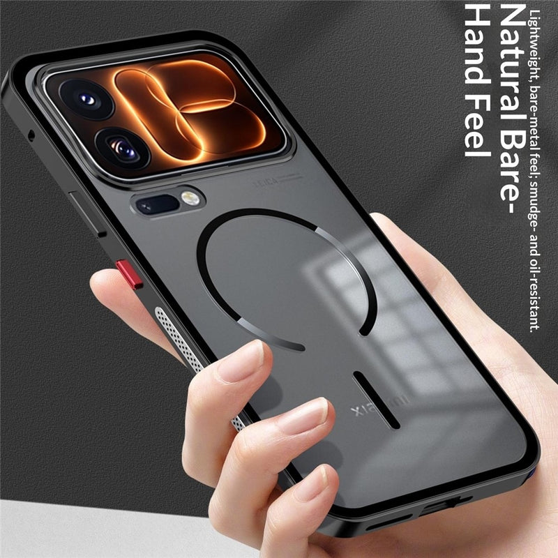 Cargue la imagen en el visor de la galería, Xiaomi 18 Pro Max - Magnetic Aluminium Alloy Matte Phone Case

