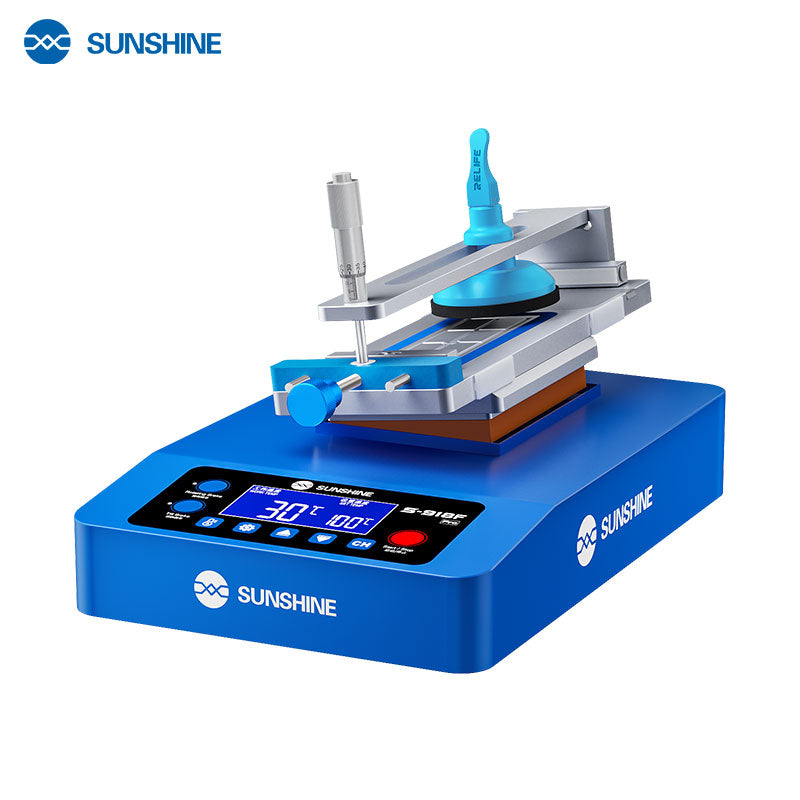 Cargue la imagen en el visor de la galería, [S-918F Pro] SUNSHINE 9-inch Strong Silent Noise-Reducing Electronic Brake LCD Screen Heating Separator
