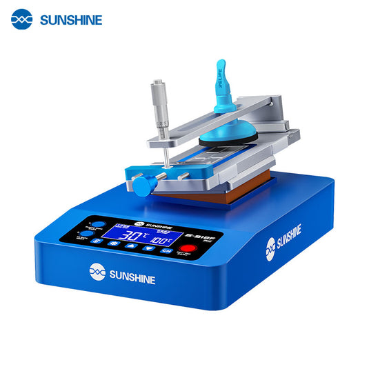 [S-918F Pro] SUNSHINE 9-inch Strong Silent Noise-Reducing Electronic Brake LCD Screen Heating Separator