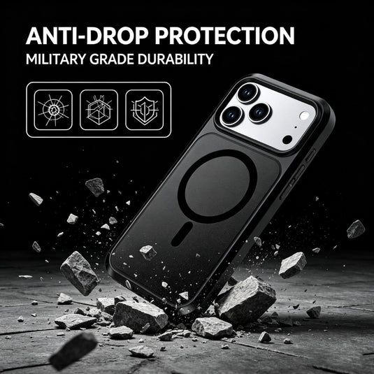 Apple iPhone 18 Pro Max - Silicone Magnetic Anti-drop Protective Phone Case