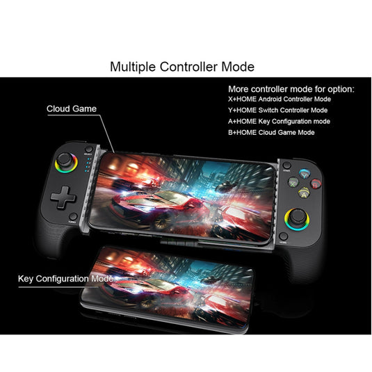 Switch Multi-Function Bluetooth Wireless Game Controller, Compatible with Android/iOS, Dual Vibration, 6-Axis Gyro, Turbo Function