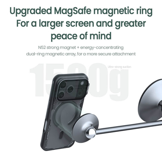 Apple iPhone 18 Pro Max - Nillkin Iceblade Prop Frame version Magnetic Camera protective cover case