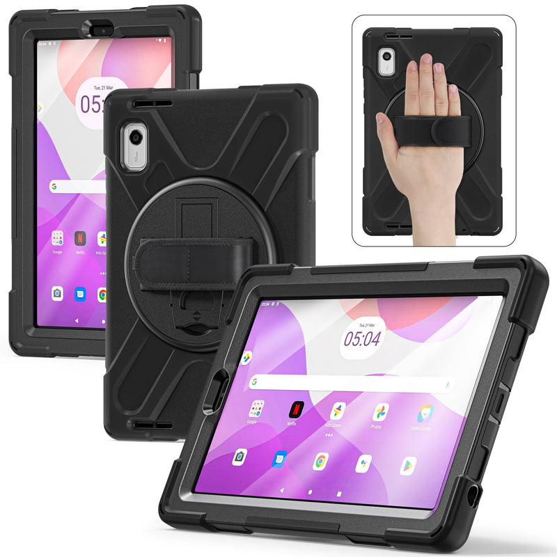 Cargue la imagen en el visor de la galería, Lenovo Tab M8 8&quot; inch 2020 (TB-8705) 360 Rotation Heavy Duty Kid Friendly Handle Case - Polar Tech Australia
