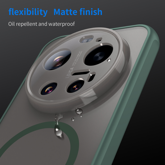 [Magnetic][Fingerprint-Resistant] Xiaomi Mi 17 Ultra - Matte Full-Cover Phone Case with Camera Lens Protection Protective Case