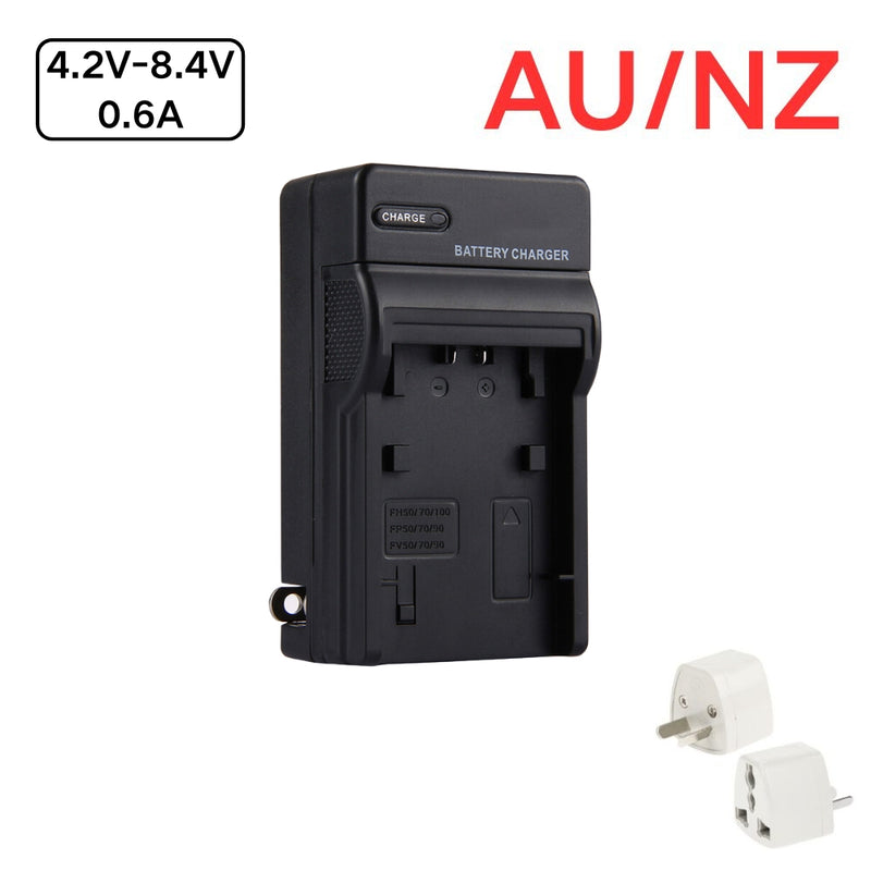 Cargue la imagen en el visor de la galería, [4.2V(8.4V)/0.6A] Sony DCR-DVD103 DCR-DVD108E DCR-SX40 SX40R SX41 DCR-SR68 DCR-SR88 DCR-SX15 - Camera Charger Power Supply Adapter - Polar Tech Australia
